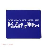 Water Malt Hops Yeast Beer Cycle Diagram Gift Great Gift Mousepad thumb 0