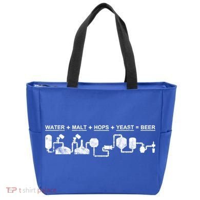 Water Malt Hops Yeast Beer Cycle Diagram Gift Great Gift Tote Bag
