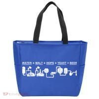 Water Malt Hops Yeast Beer Cycle Diagram Gift Great Gift Tote Bag thumb 0