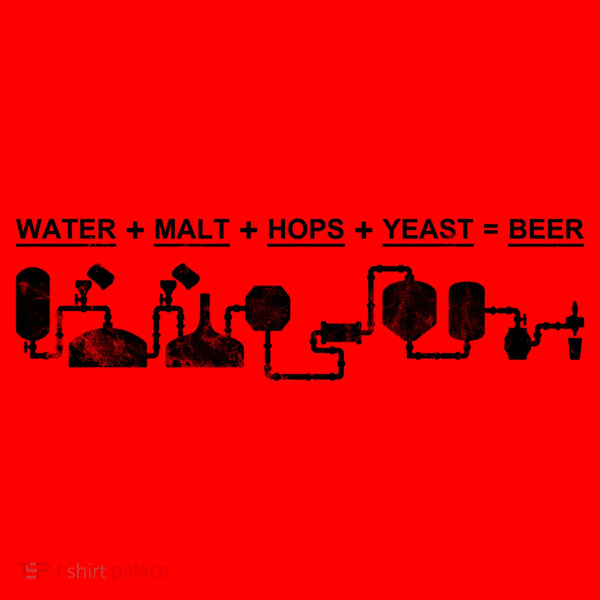 Water Malt Hops Yeast Beer Cycle Diagram Gift Great Gift Santa Hat