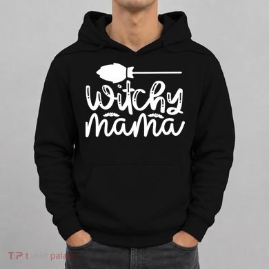 Witchy Mama Halloween Quote Hoodie