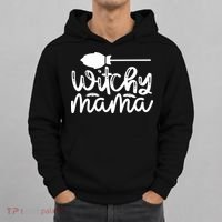 Witchy Mama Halloween Quote Hoodie thumb 0