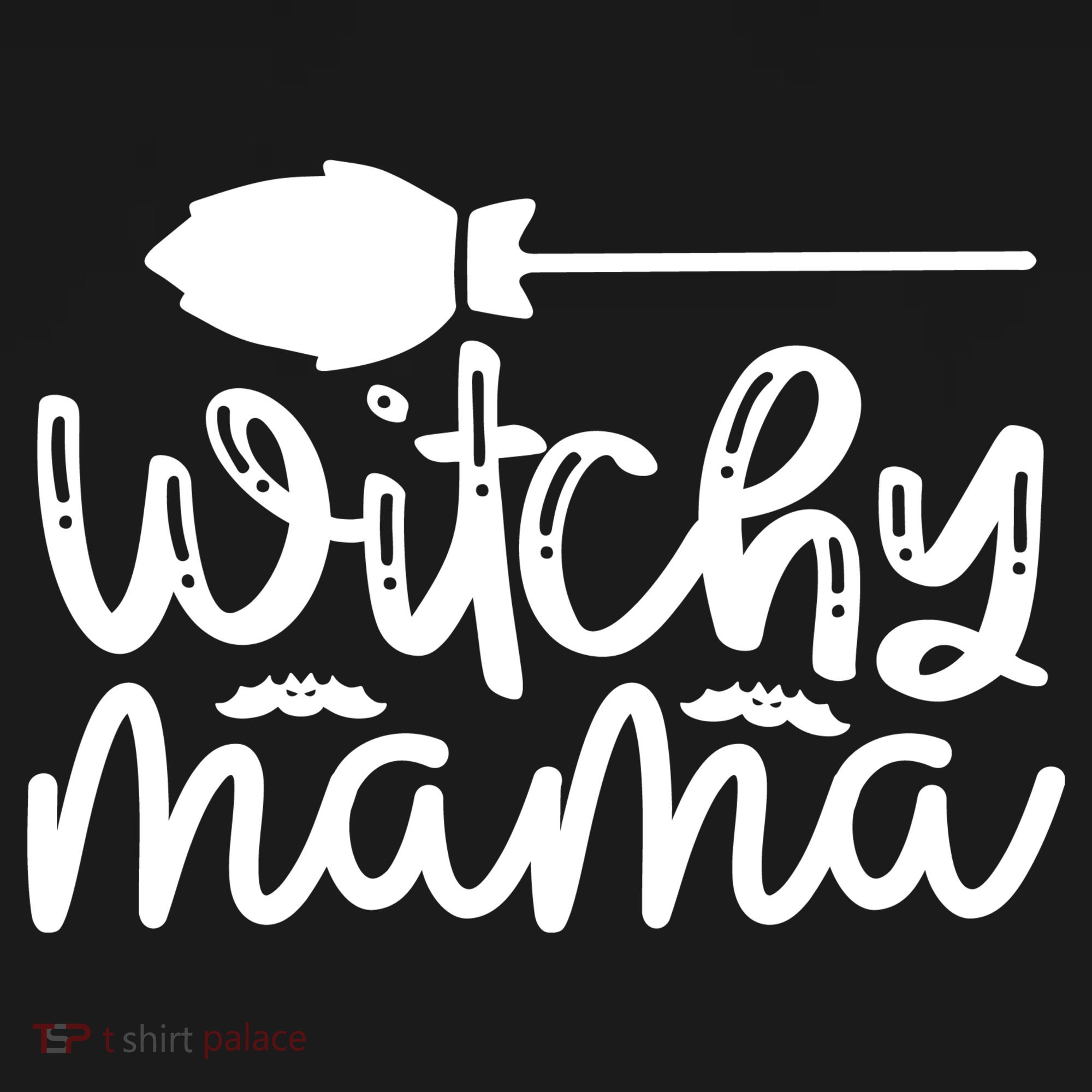 Witchy Mama Halloween Quote Long Sleeve Shirt