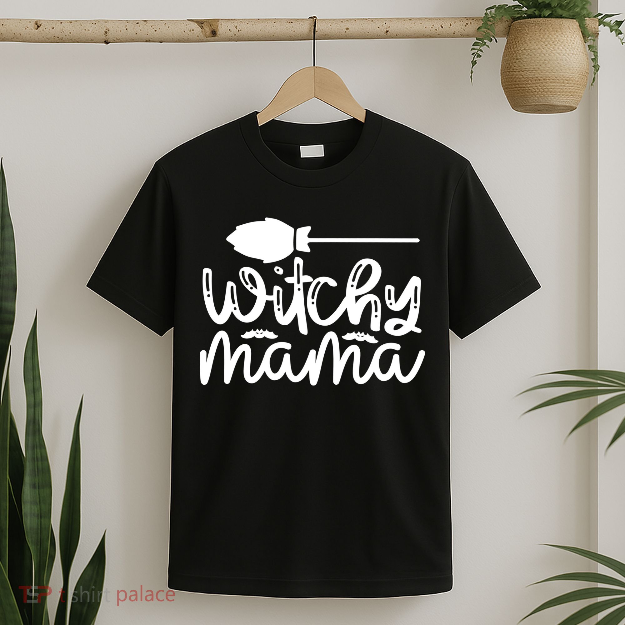 Witchy Mama Halloween Quote T-Shirt