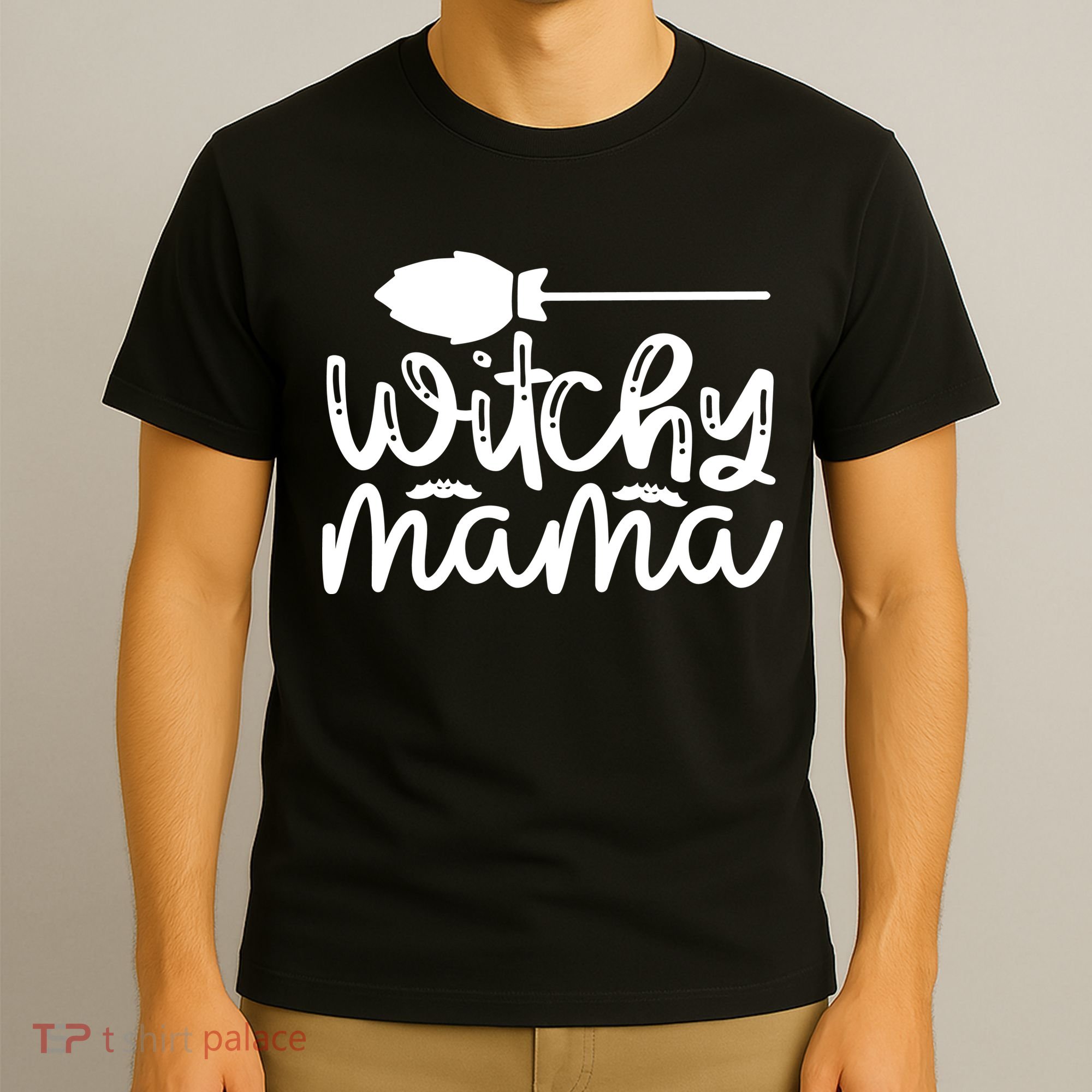 Witchy Mama Halloween Quote T-Shirt