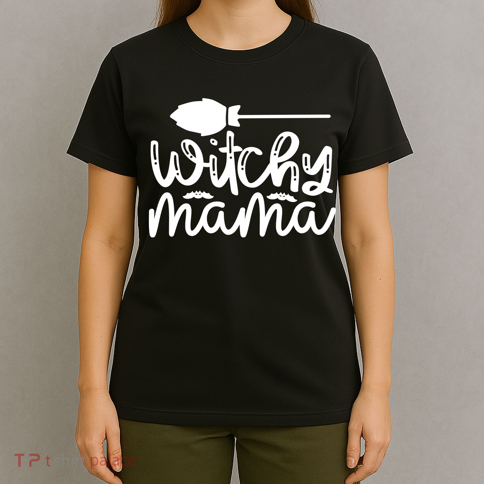 Witchy Mama Halloween Quote T-Shirt