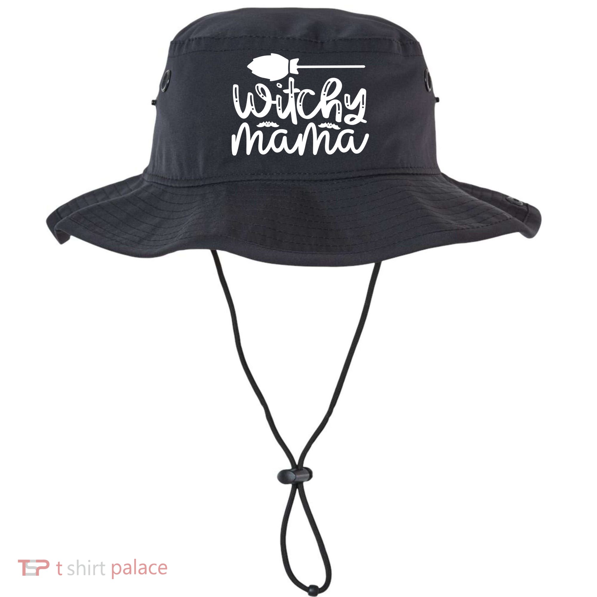 Witchy Mama Halloween Quote Bucket Hat