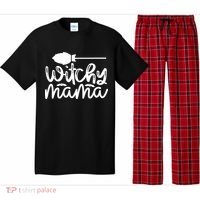 Witchy Mama Halloween Quote Pajama Set thumb 0