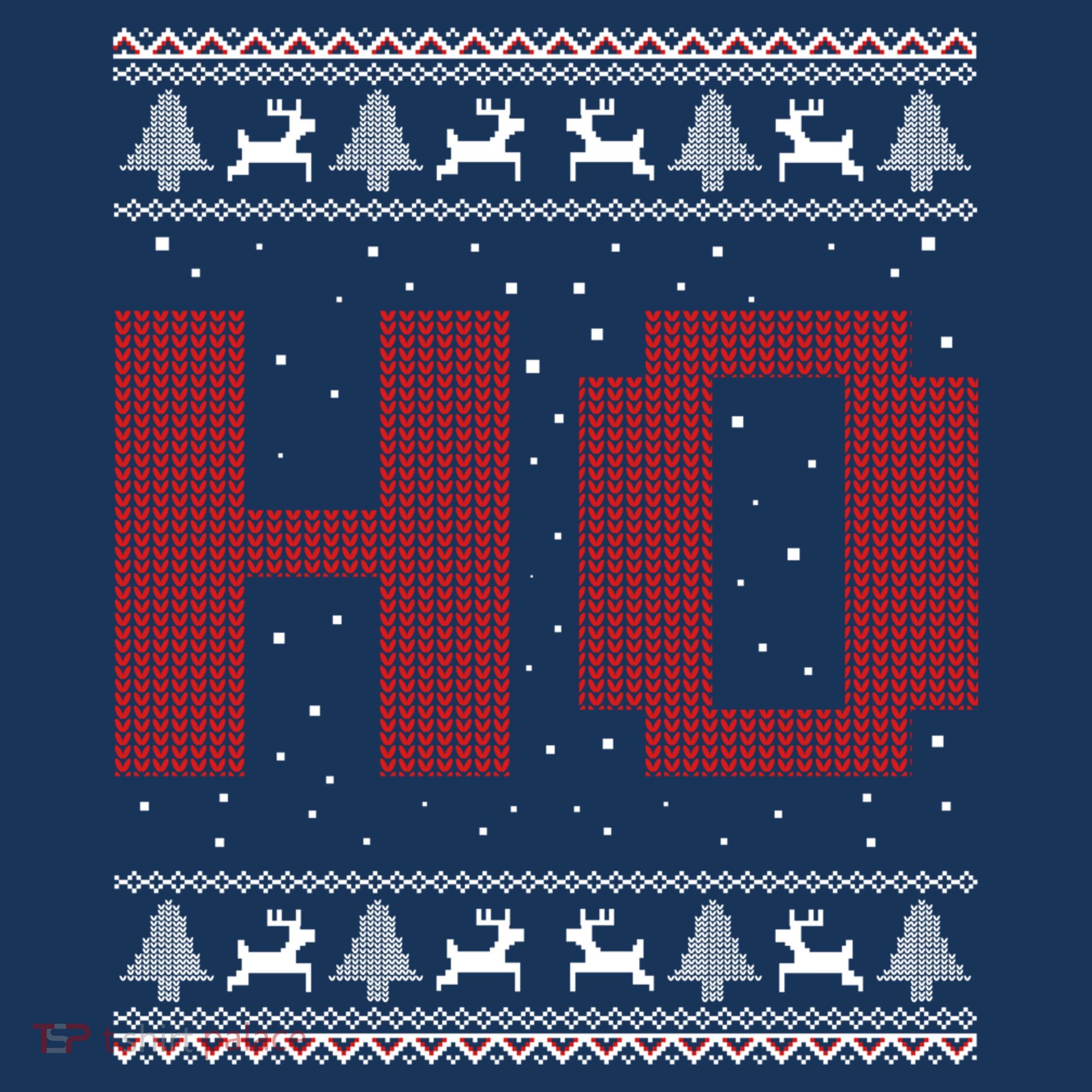 Where My HoS At Ho Matching Couple Santa Ugly Christmas Hoodie