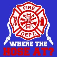 Where My Hose At Funny Firefighter Fire Rescue Cute Gift Women's Tank Top thumb 5