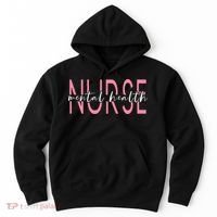 Wo Mental Health Nurse Therapist Awareness Hoodie thumb 0