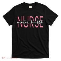 Wo Mental Health Nurse Therapist Awareness T-Shirt thumb 0