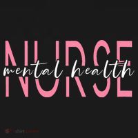 Wo Mental Health Nurse Therapist Awareness T-Shirt thumb 7