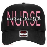 Wo Mental Health Nurse Therapist Awareness Hat thumb 0