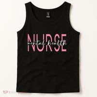 Wo Mental Health Nurse Therapist Awareness Tank Top thumb 2