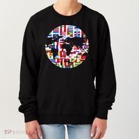 World Map International Country Flags Traveling World Flags Women's Sweatshirt thumb 0