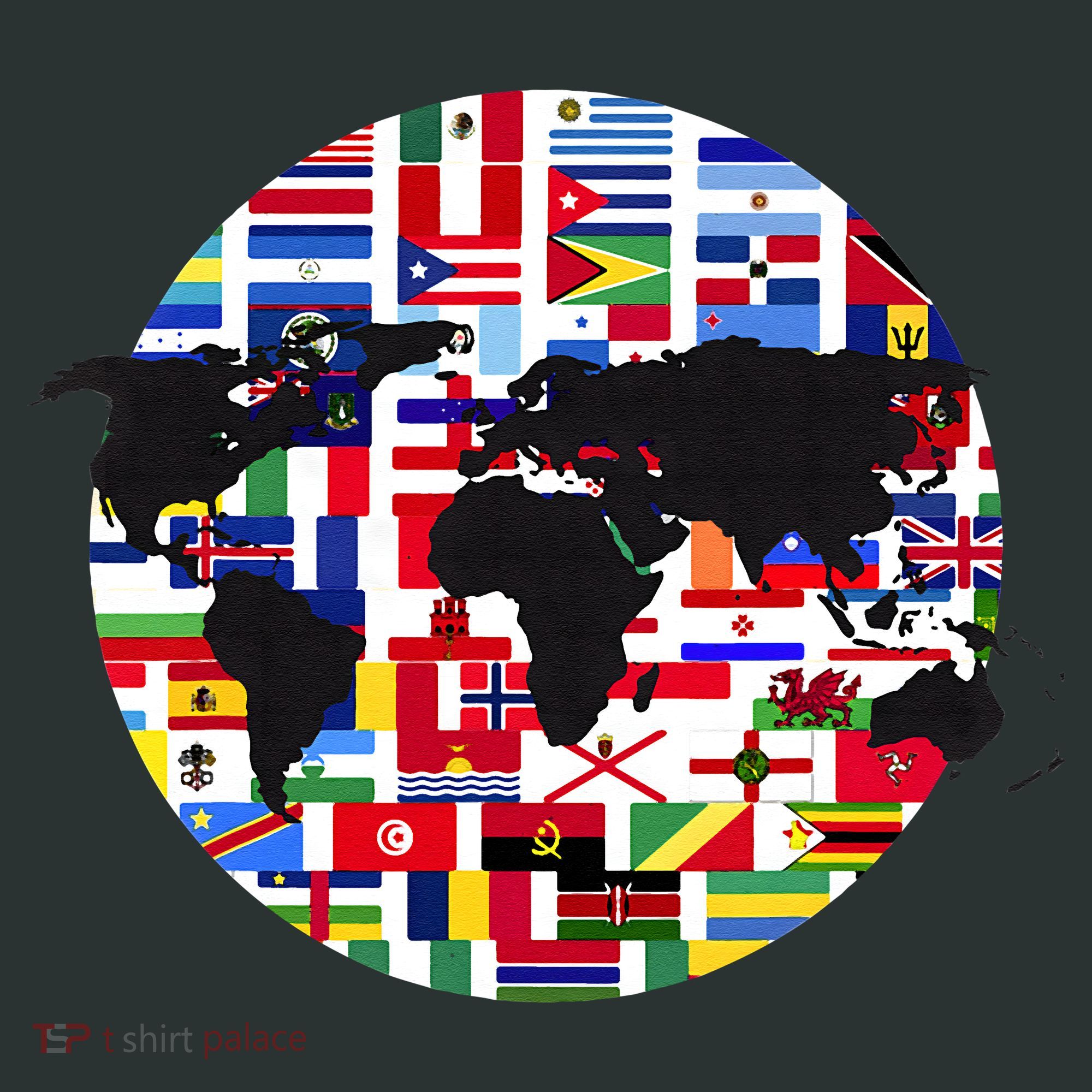 World Map International Country Flags Traveling World Flags Infant Baby Jersey Bodysuit