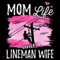 Women Mom Life And Lineman Wife Husband Electric Cable Coffee Mug thumb 5