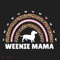 Weenie Mama Leopard Rainbow Dachshund Lover Gift Tumbler thumb 3