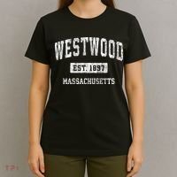 Westwood Massachusetts Ma Vintage Sports T-Shirt thumb 4