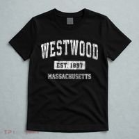 Westwood Massachusetts Ma Vintage Sports T-Shirt thumb 5