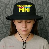 Wonder Mimi Mother's Day Gift Mom Grandma Bucket Hat thumb 3