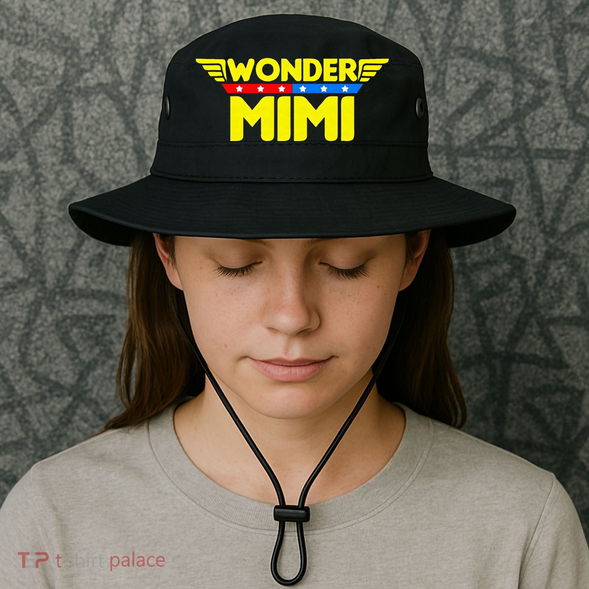 Wonder Mimi Mother's Day Gift Mom Grandma Bucket Hat