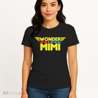 Wonder Mimi Mother's Day Gift Mom Grandma Women's T-Shirt thumb 4