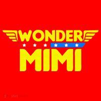 Wonder Mimi Mother's Day Gift Mom Grandma Santa Hat thumb 1