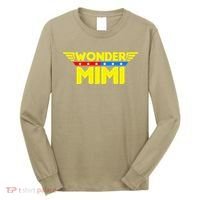 Wonder Mimi Mother's Day Gift Mom Grandma Long Sleeve Shirt thumb 0