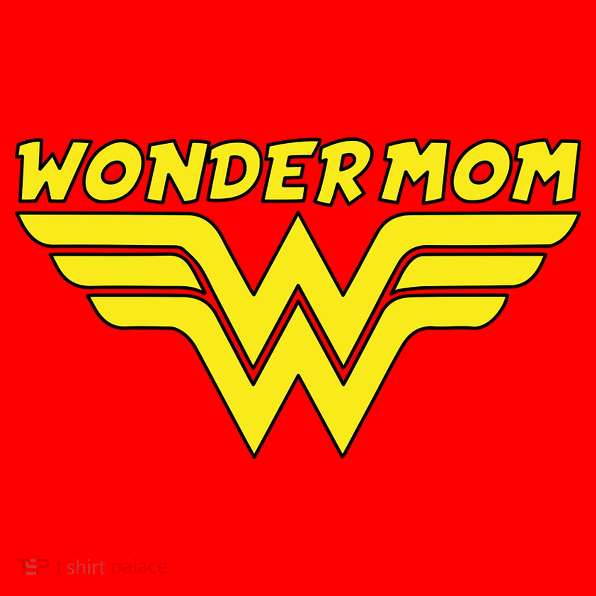 Wonder Mom Mother's Day Gift Long Sleeve Shirt