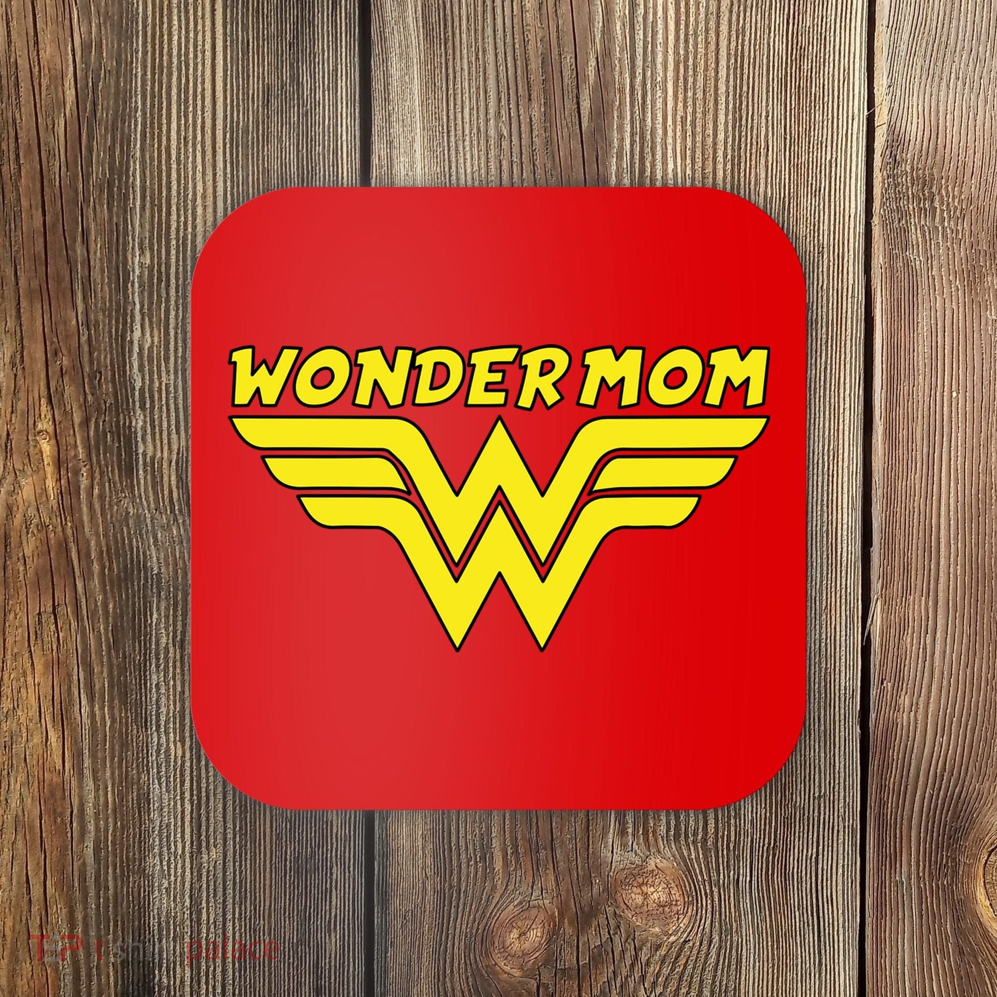 Wonder Mom Mother's Day Gift Coaster
