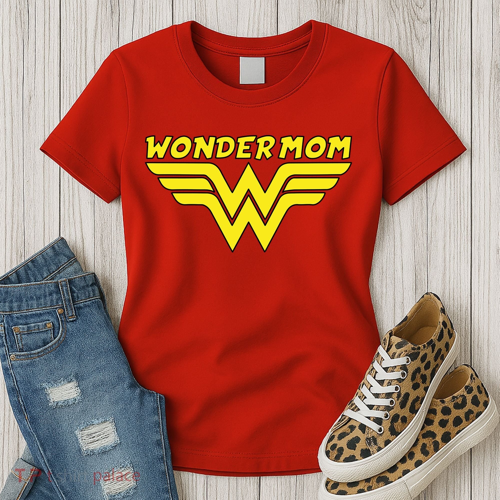 Wonder Mom Mother's Day Gift Women's T-Shirt