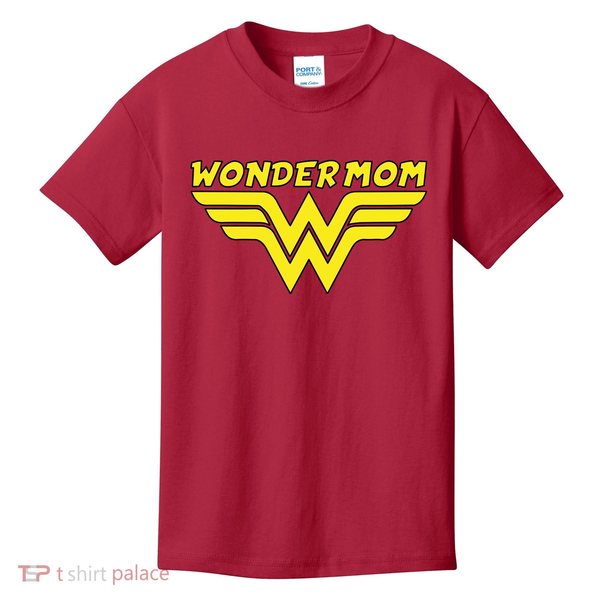 Wonder Mom Mother's Day Gift Kids T-Shirt