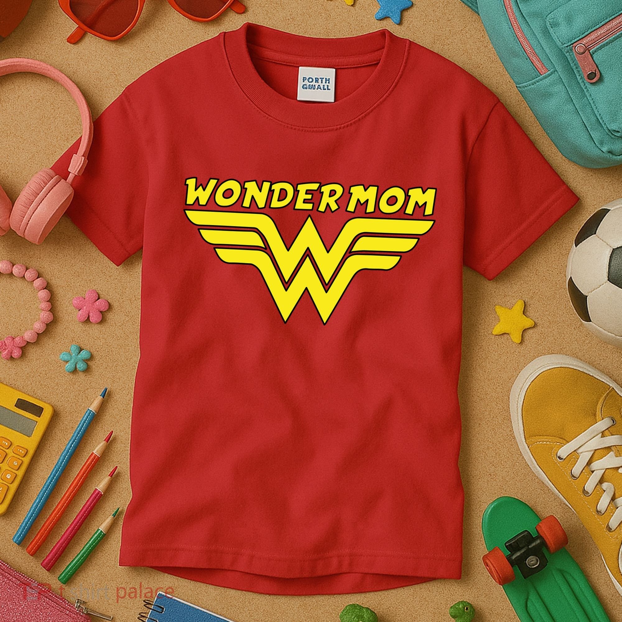 Wonder Mom Mother's Day Gift Kids T-Shirt