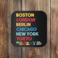 World Marathon Majors Sportiqe Coaster thumb 0
