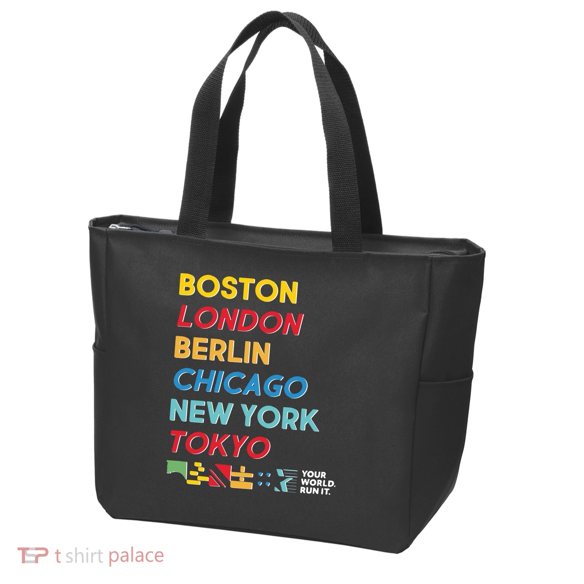 World Marathon Majors Sportiqe Tote Bag