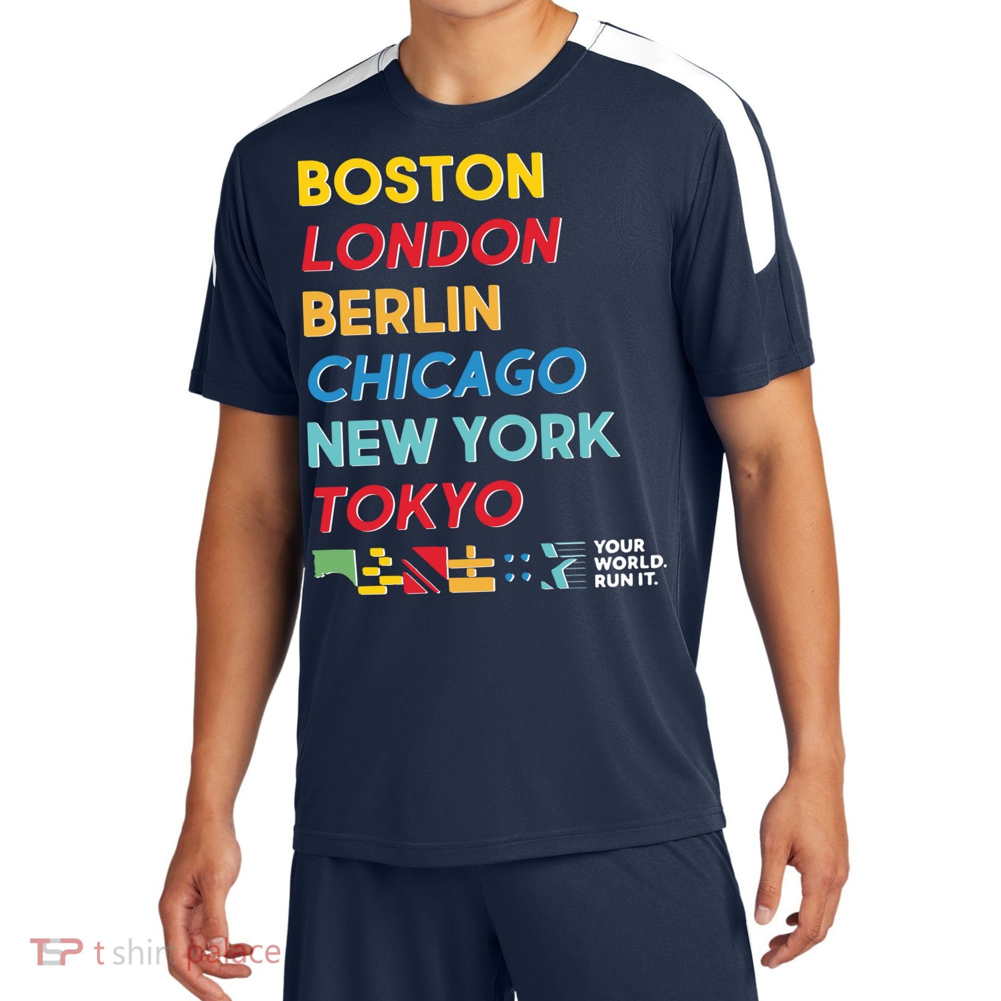 World Marathon Majors Sportiqe Sport-Tek Competitor United Soccer Jersey