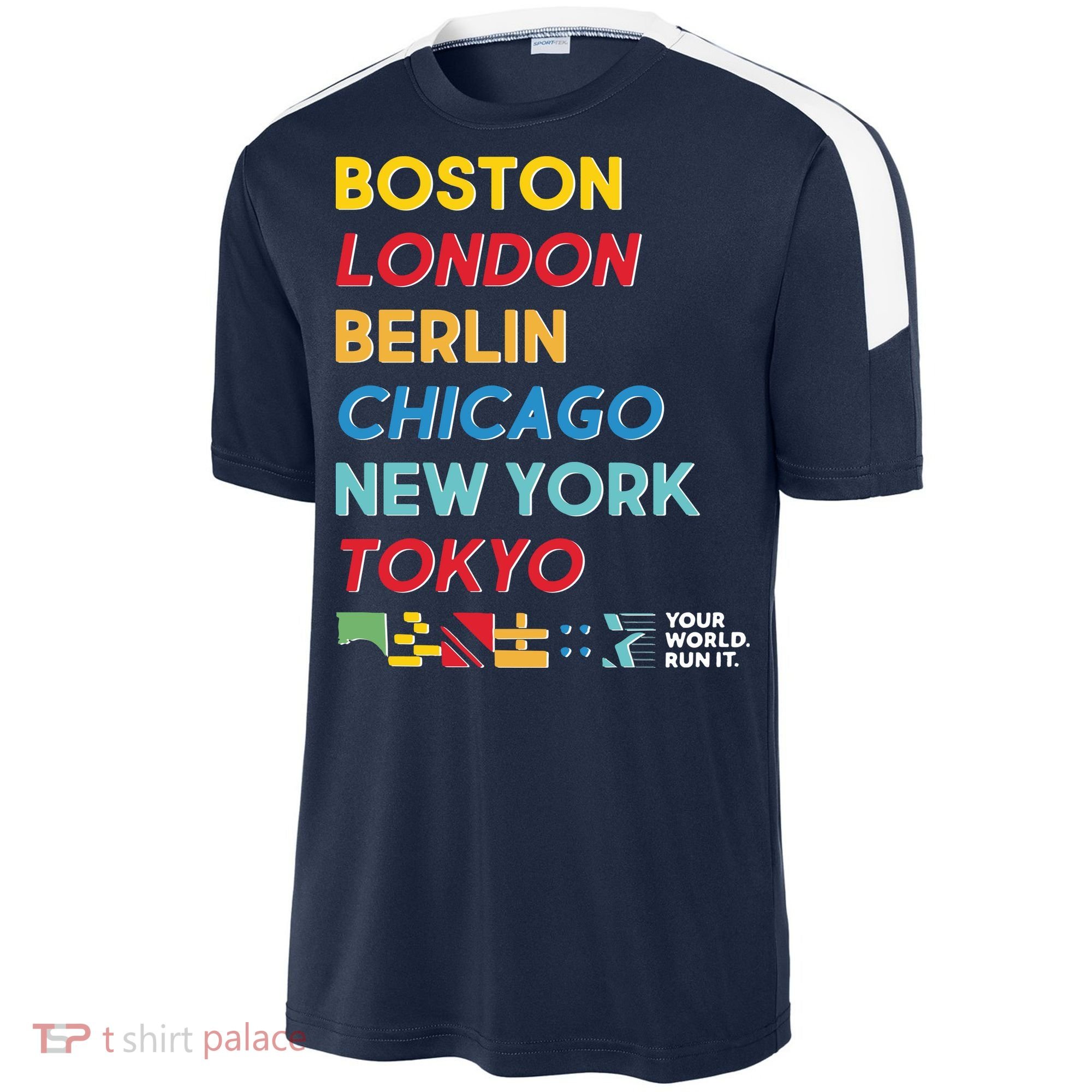 World Marathon Majors Sportiqe Sport-Tek Competitor United Soccer Jersey