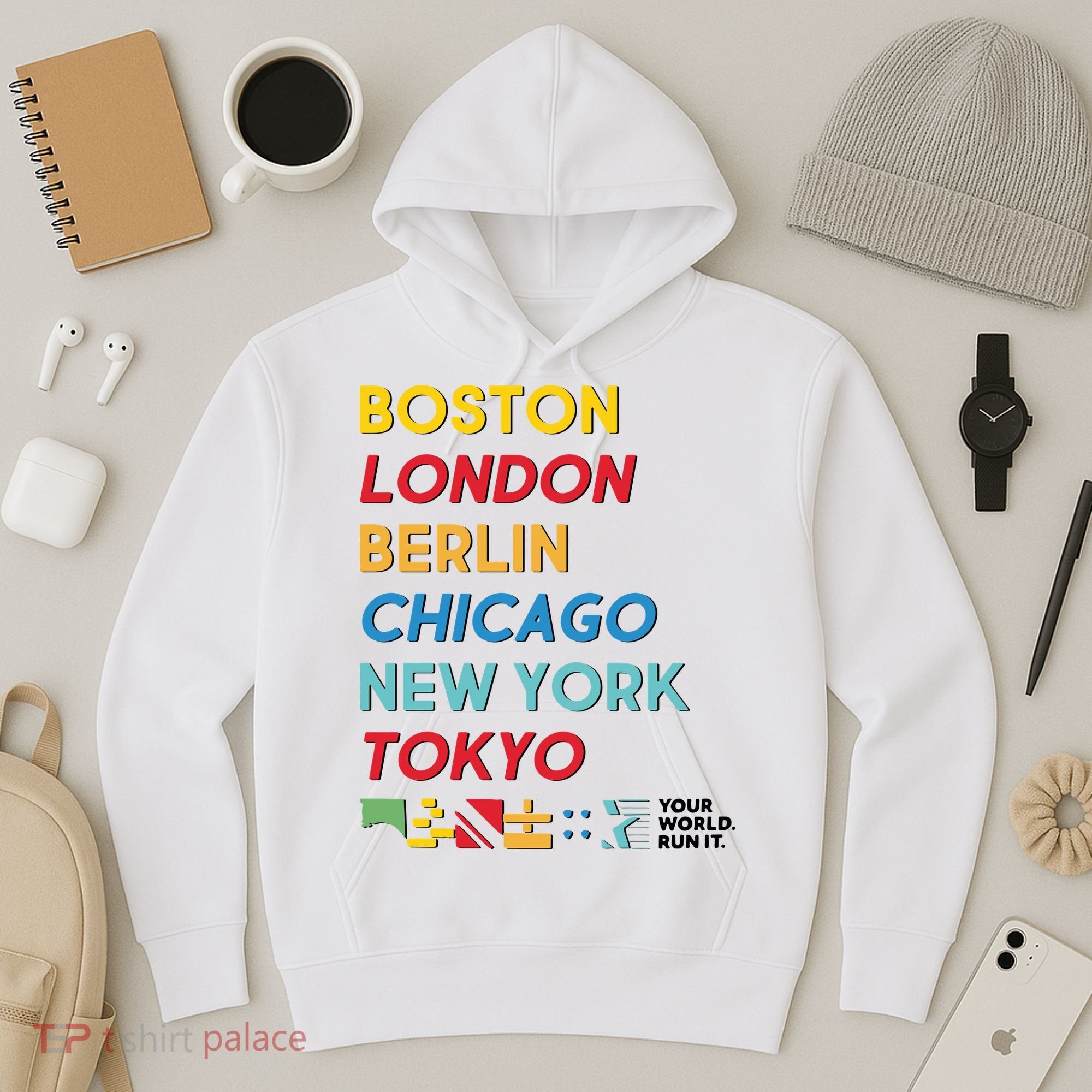 World Marathon Majors Sportiqe Hoodie
