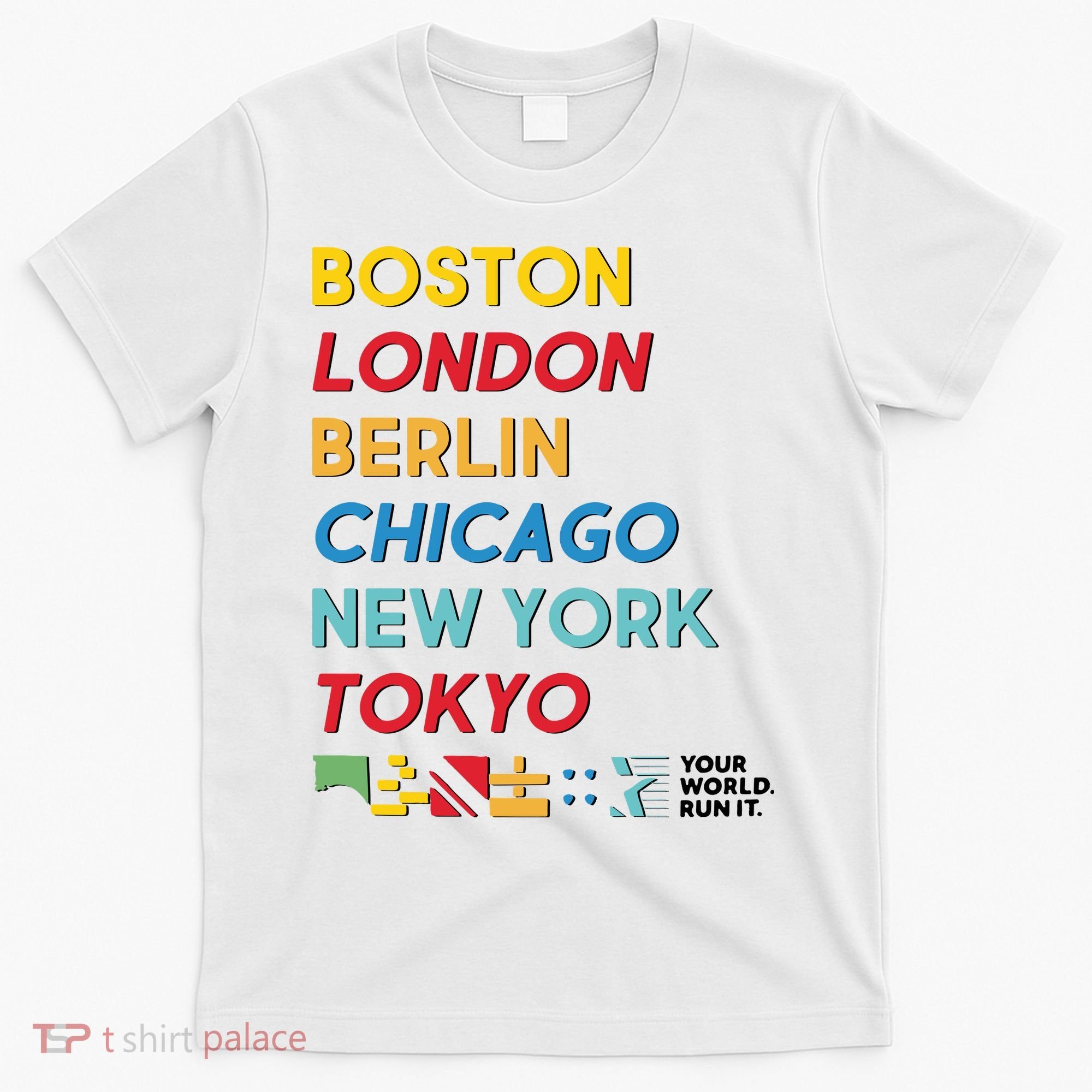 World Marathon Majors Sportiqe T-Shirt
