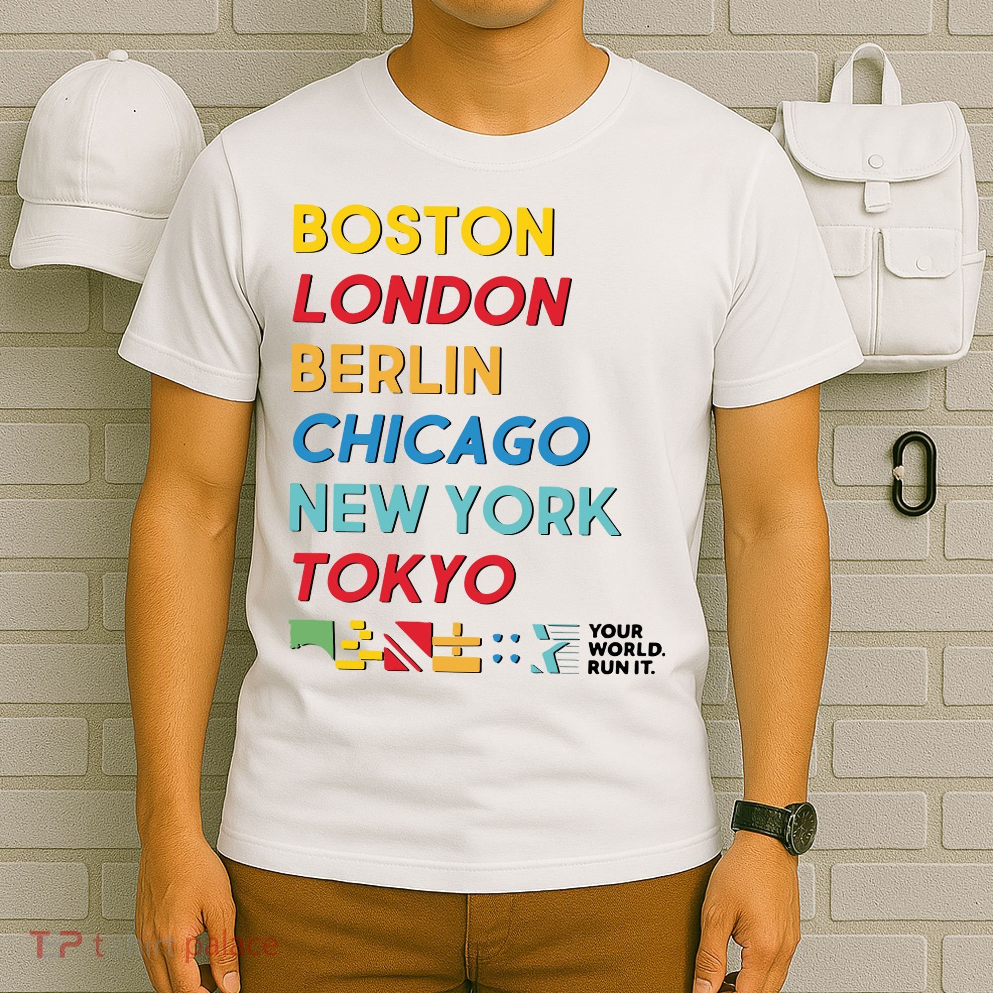 World Marathon Majors Sportiqe T-Shirt