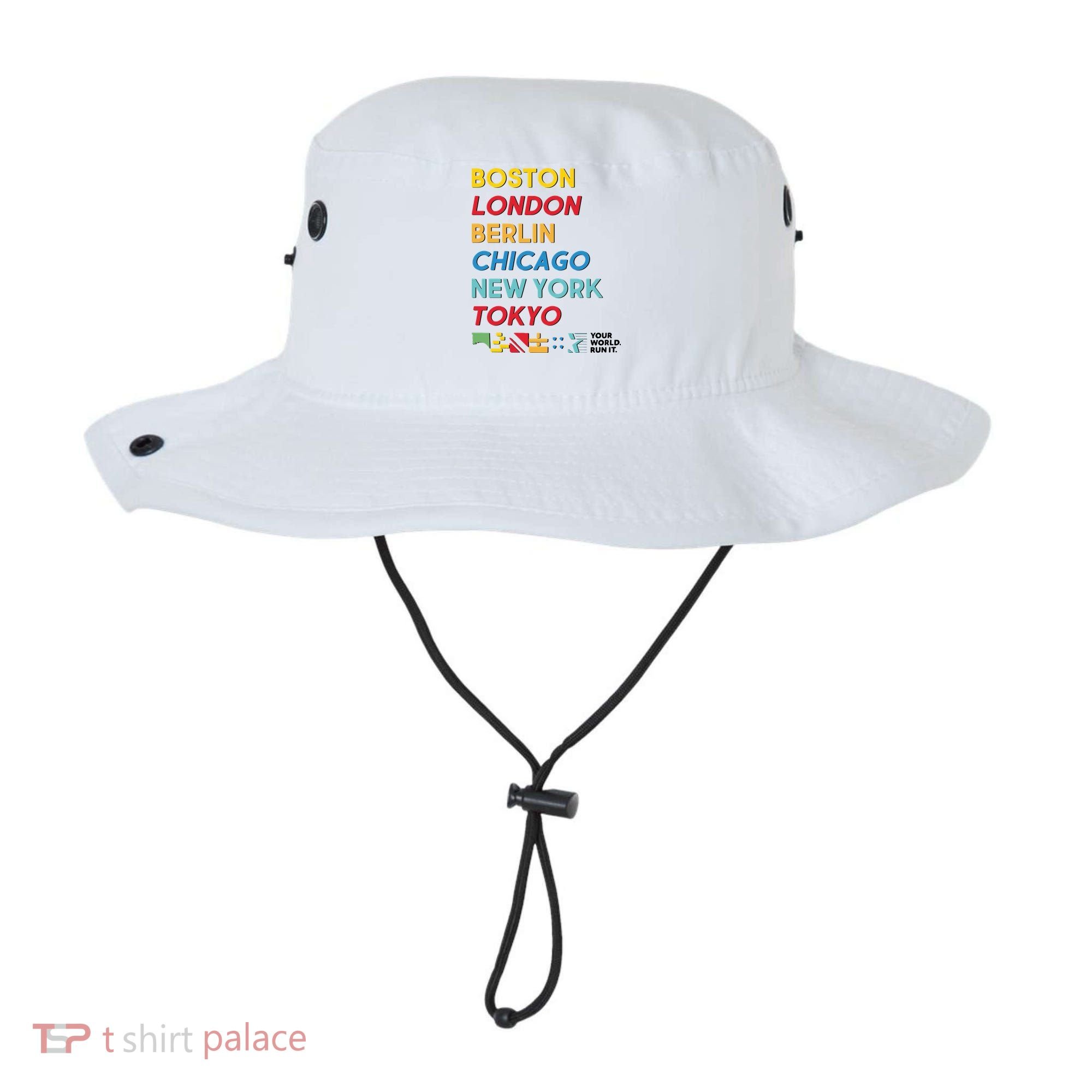World Marathon Majors Sportiqe Bucket Hat