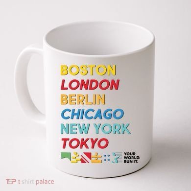 World Marathon Majors Sportiqe Coffee Mug