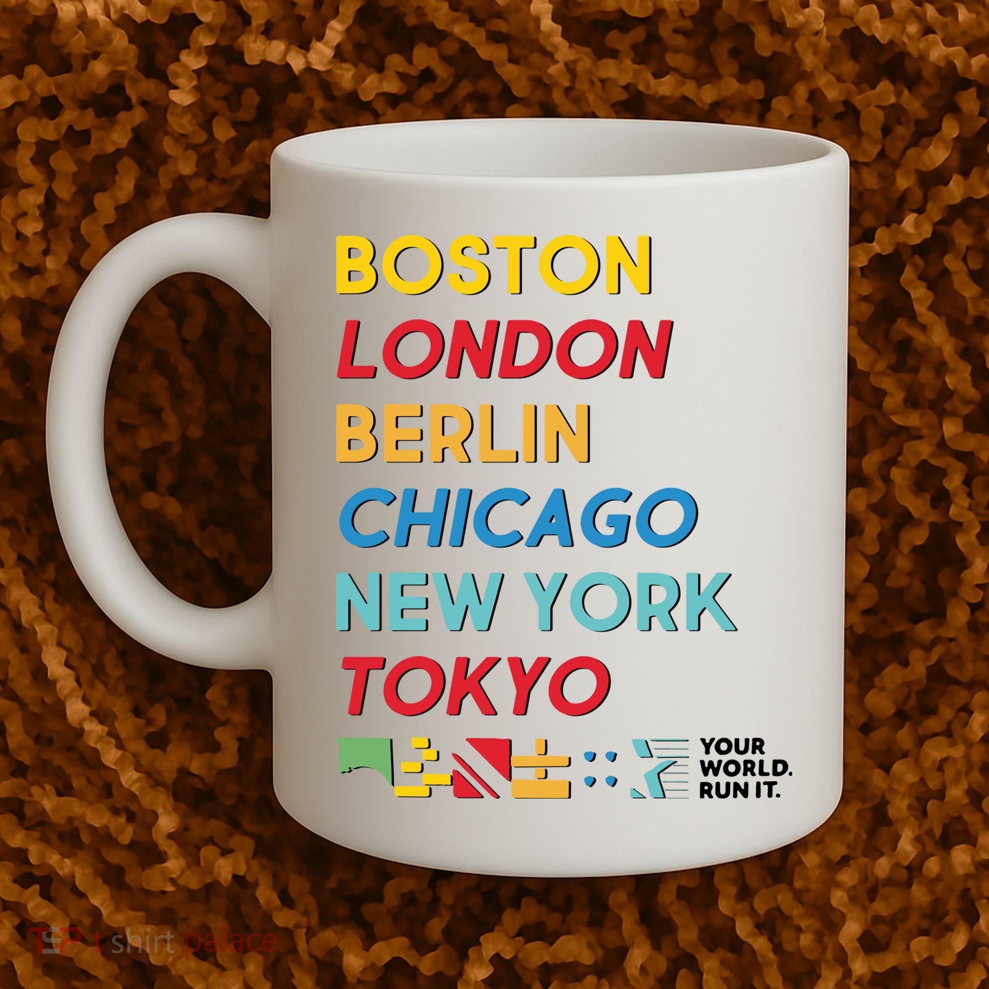 World Marathon Majors Sportiqe Coffee Mug