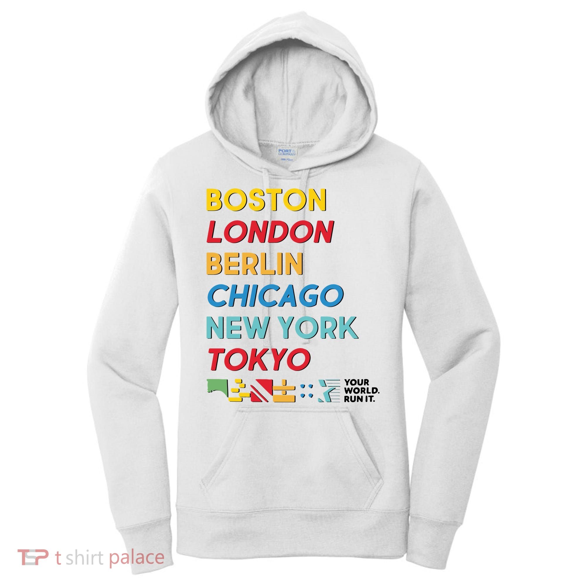 World Marathon Majors Sportiqe Women's Hoodie
