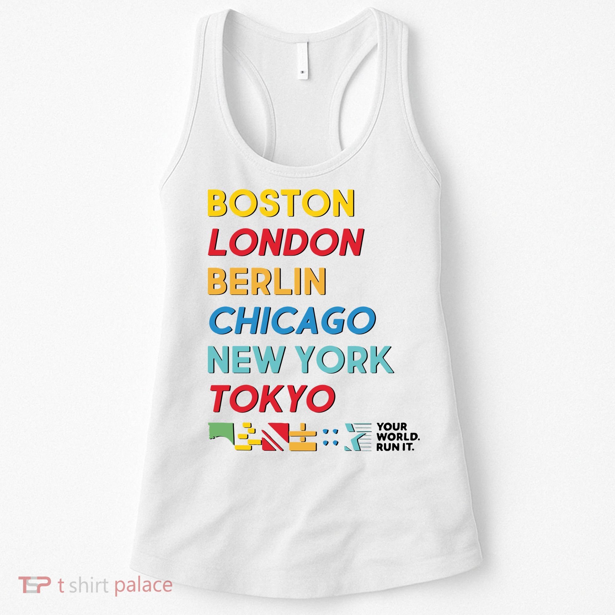 World Marathon Majors Sportiqe Women's Tank Top