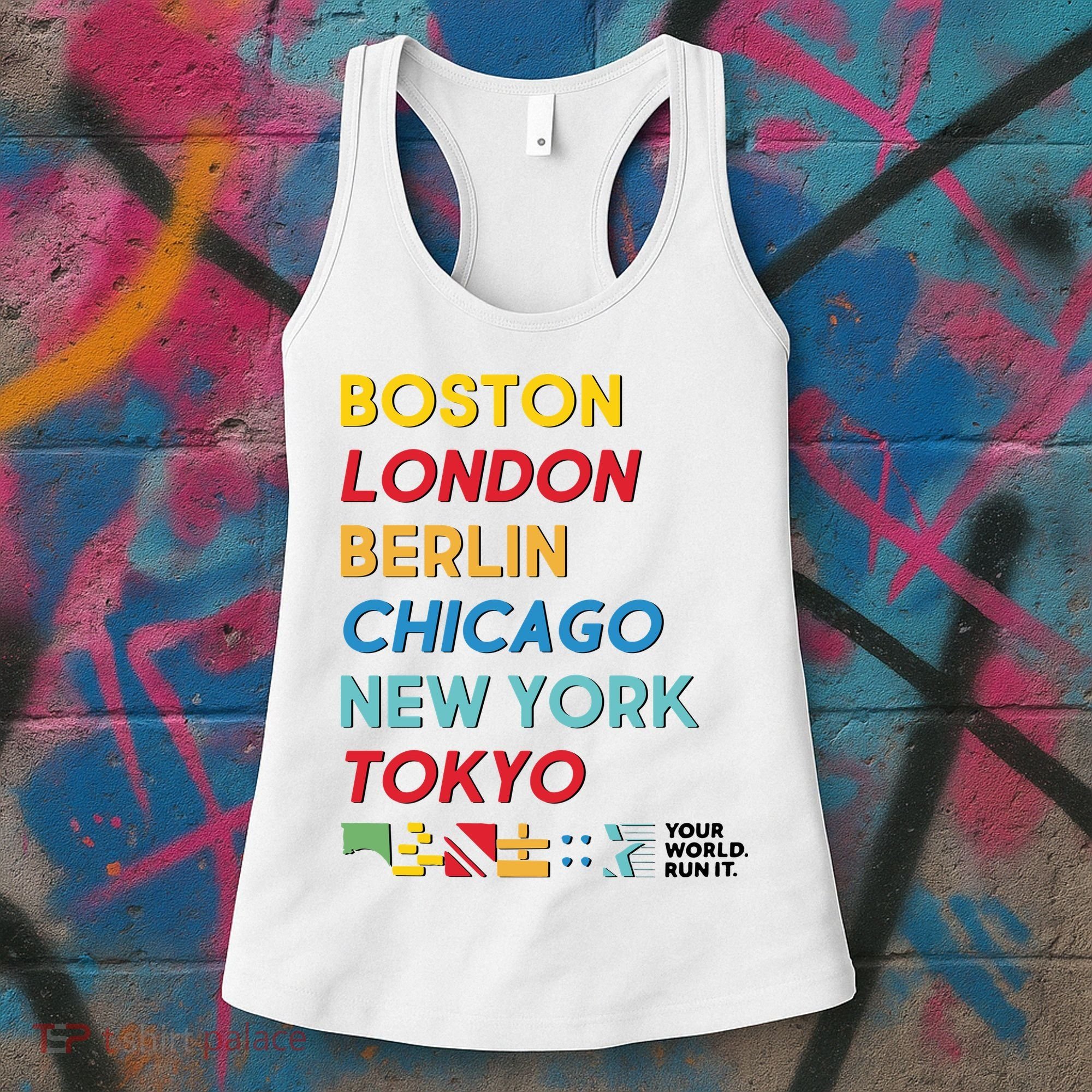 World Marathon Majors Sportiqe Women's Tank Top
