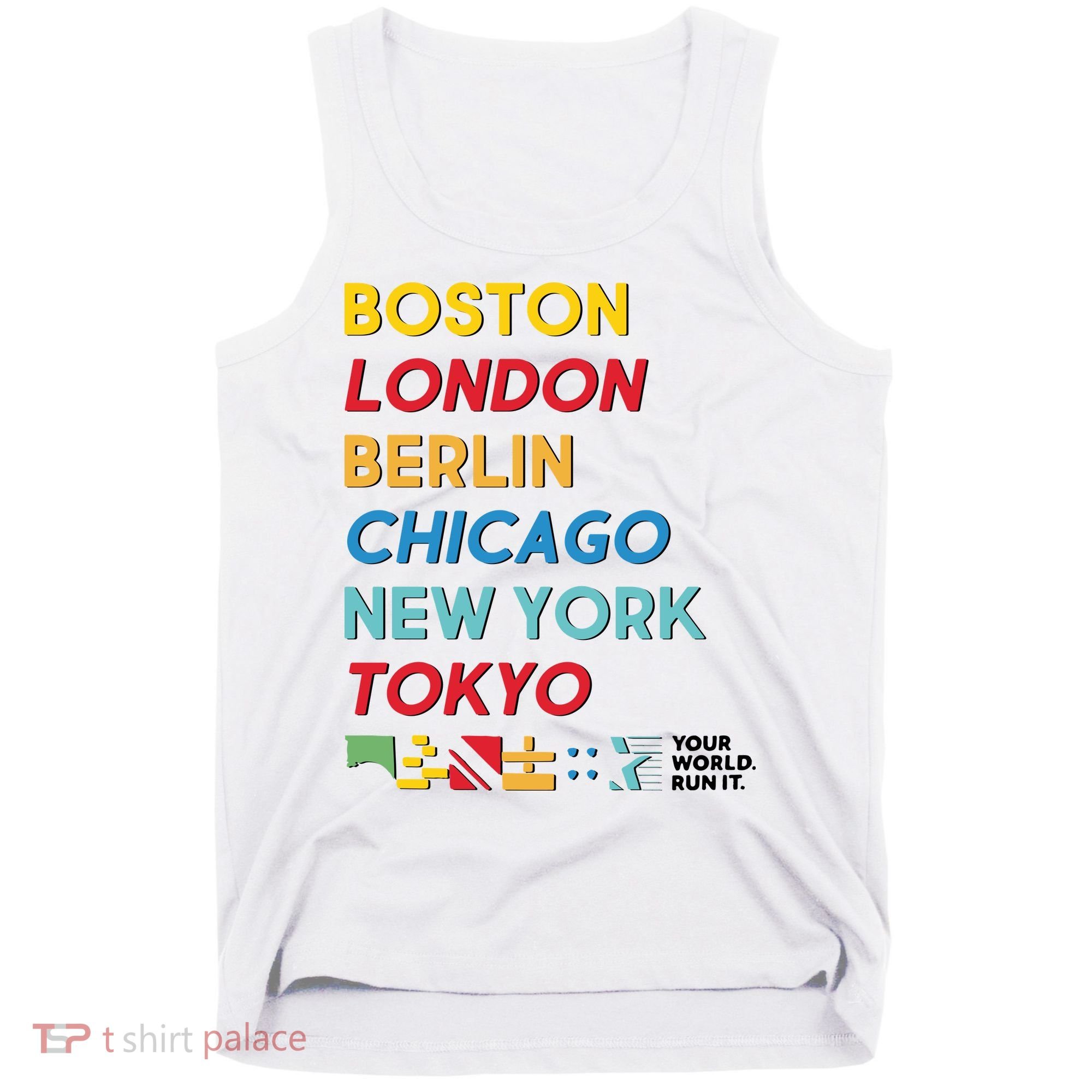 World Marathon Majors Sportiqe Tank Top