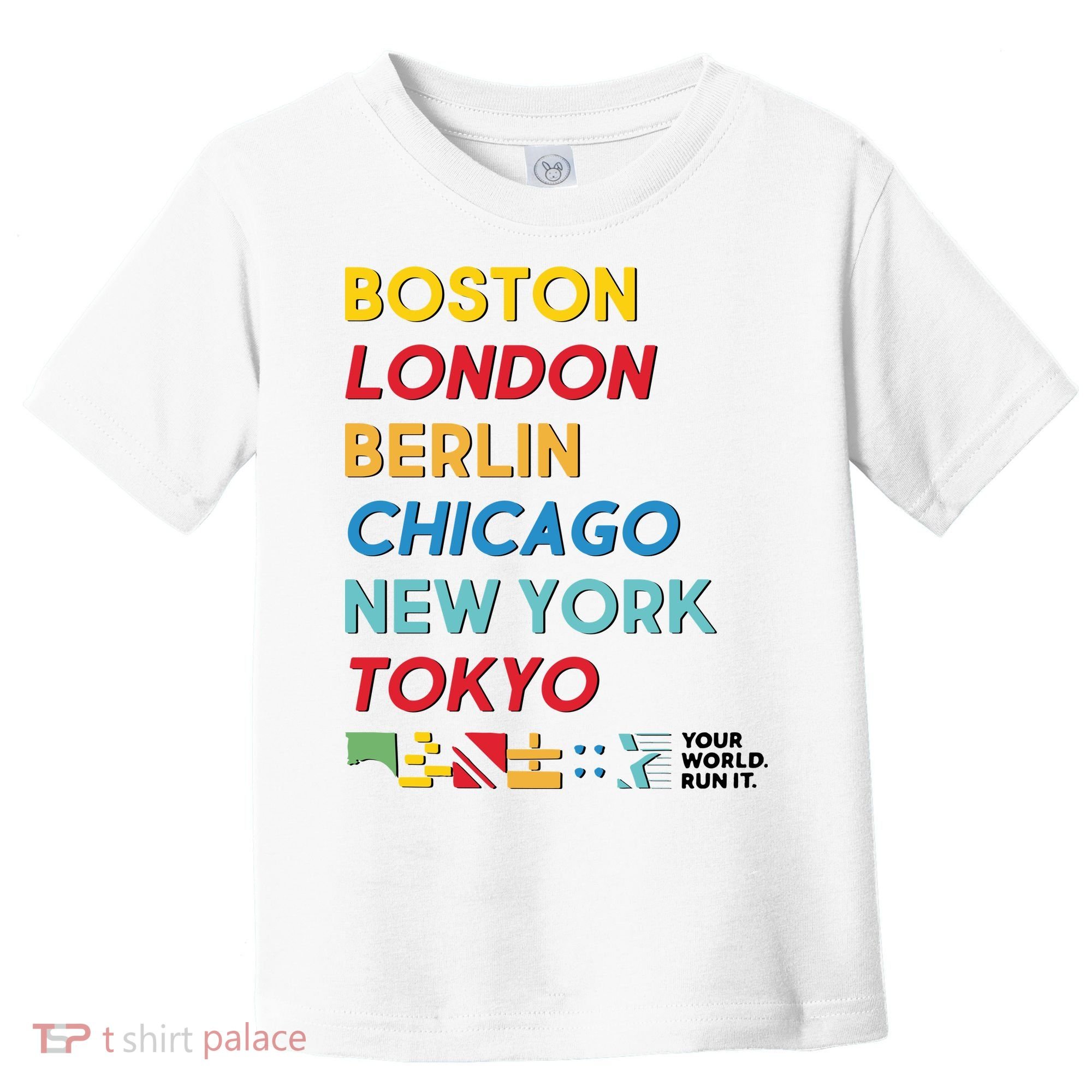 World Marathon Majors Sportiqe Toddler T-Shirt